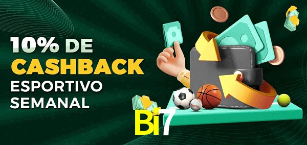 10% de bônus de cashback na Bi7